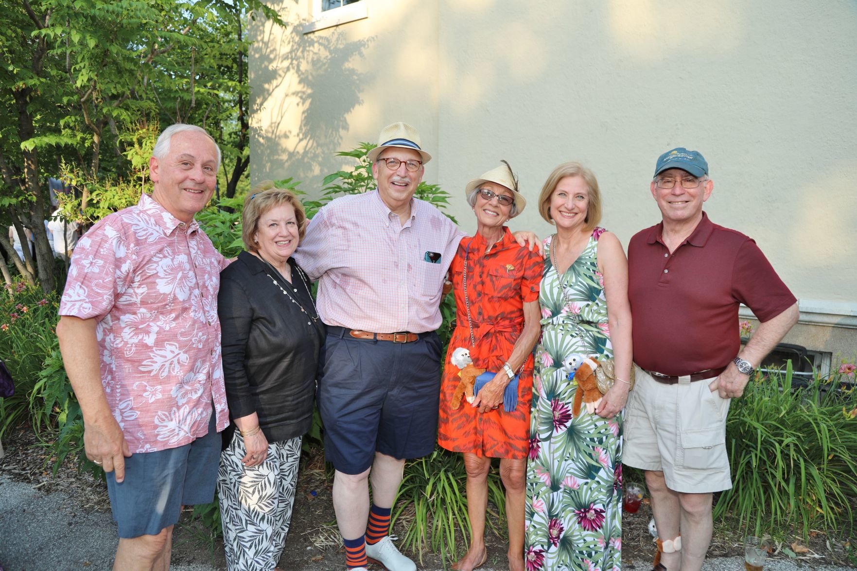 Jim and Pat McAtee, Alex and Cindy Berger, Laura and Bruce Abrams
